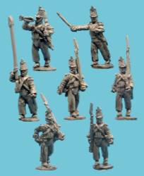 Mexican Light Infantry with Command